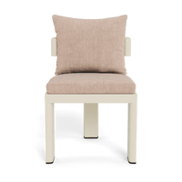 Victoria Aluminum Armless Dining Chair