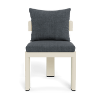 Victoria Aluminum Armless Dining Chair