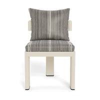 Victoria Aluminum Armless Dining Chair