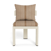 Victoria Aluminum Armless Dining Chair