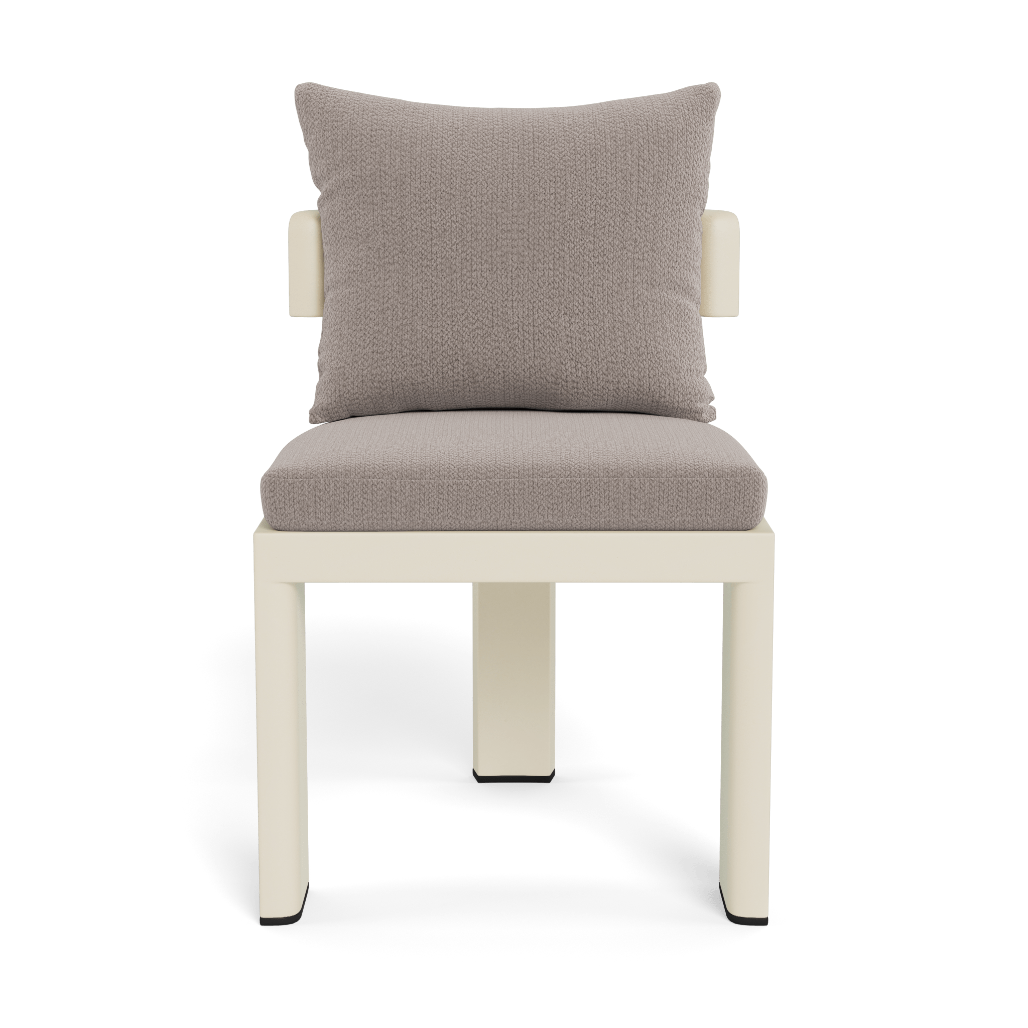 Victoria Aluminum Armless Dining Chair