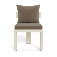 Victoria Aluminum Armless Dining Chair