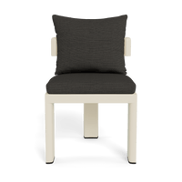 Victoria Aluminum Armless Dining Chair