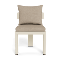 Victoria Aluminum Armless Dining Chair