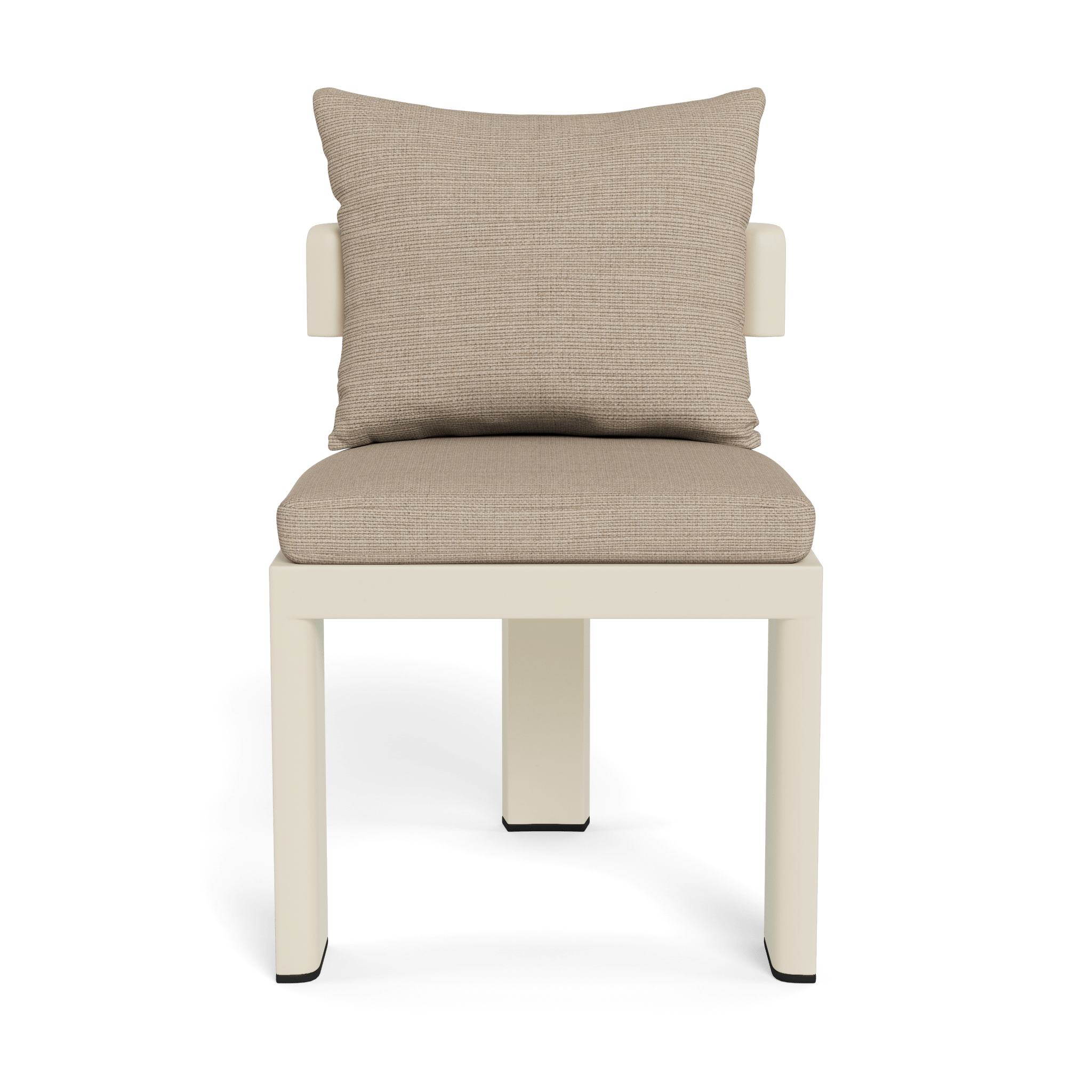 Victoria Aluminum Armless Dining Chair