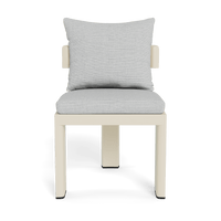 Victoria Aluminum Armless Dining Chair