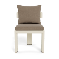 Victoria Aluminum Armless Dining Chair