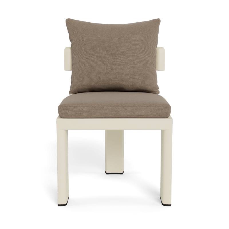 Victoria Aluminum Armless Dining Chair