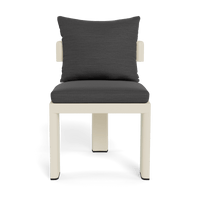 Victoria Aluminum Armless Dining Chair