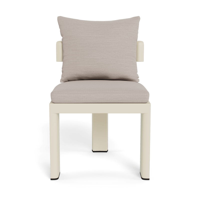 Victoria Aluminum Armless Dining Chair