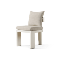 Victoria Aluminum Armless Dining Chair