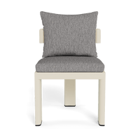 Victoria Aluminum Armless Dining Chair
