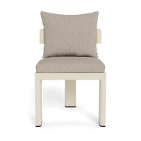 Victoria Aluminum Armless Dining Chair