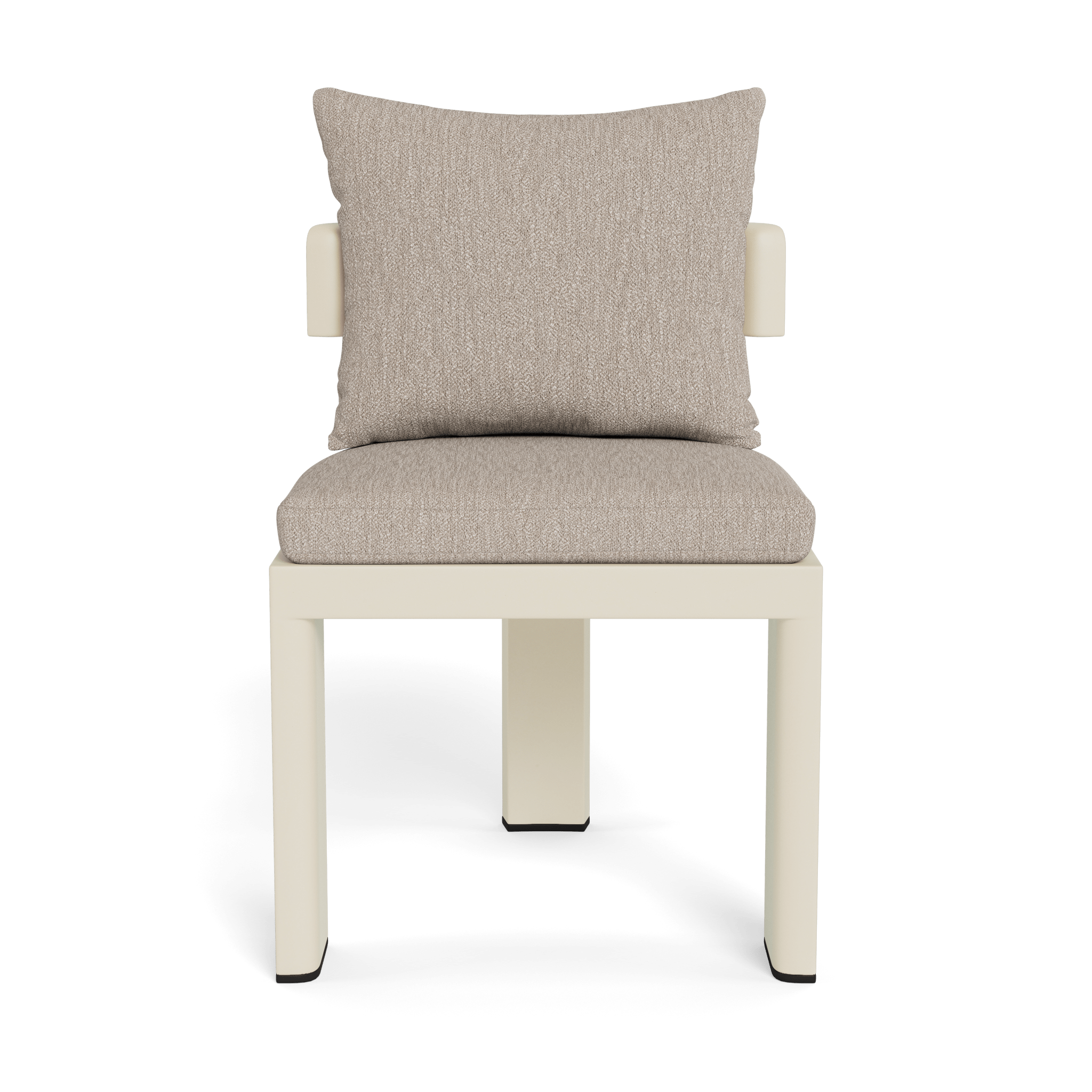 Victoria Aluminum Armless Dining Chair