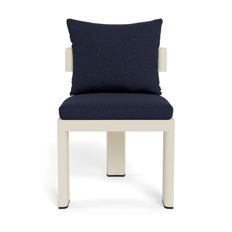 Victoria Aluminum Armless Dining Chair