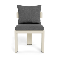 Victoria Aluminum Armless Dining Chair