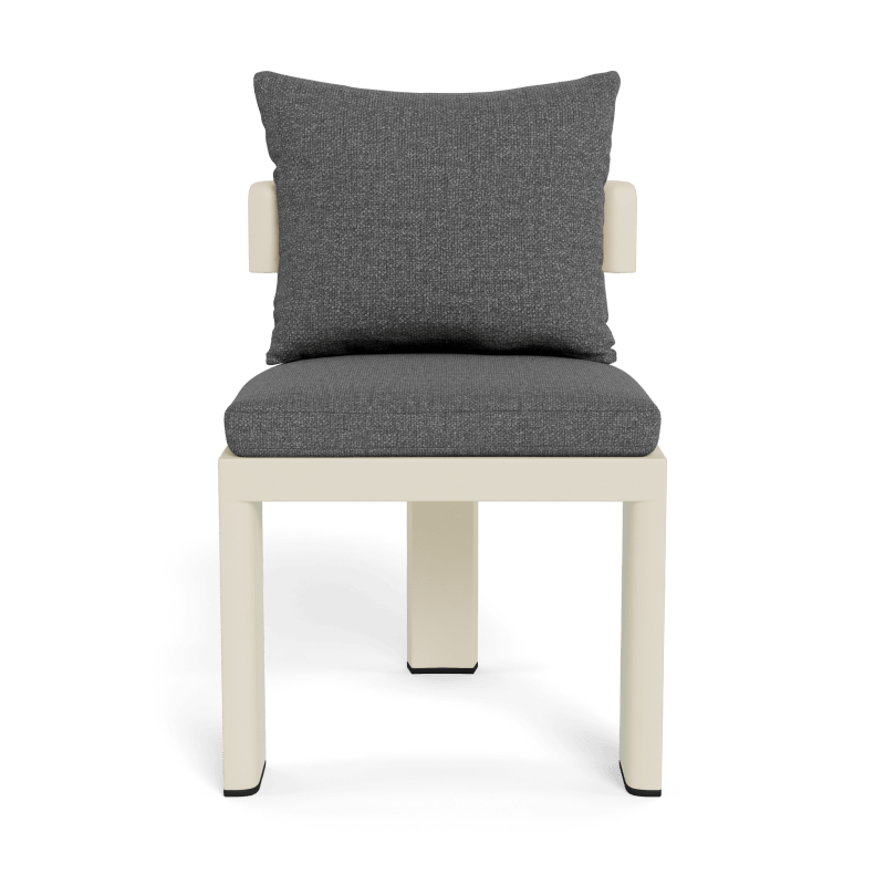 Victoria Aluminum Armless Dining Chair