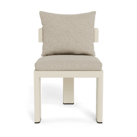 Victoria Aluminum Armless Dining Chair