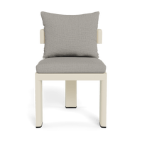 Victoria Aluminum Armless Dining Chair