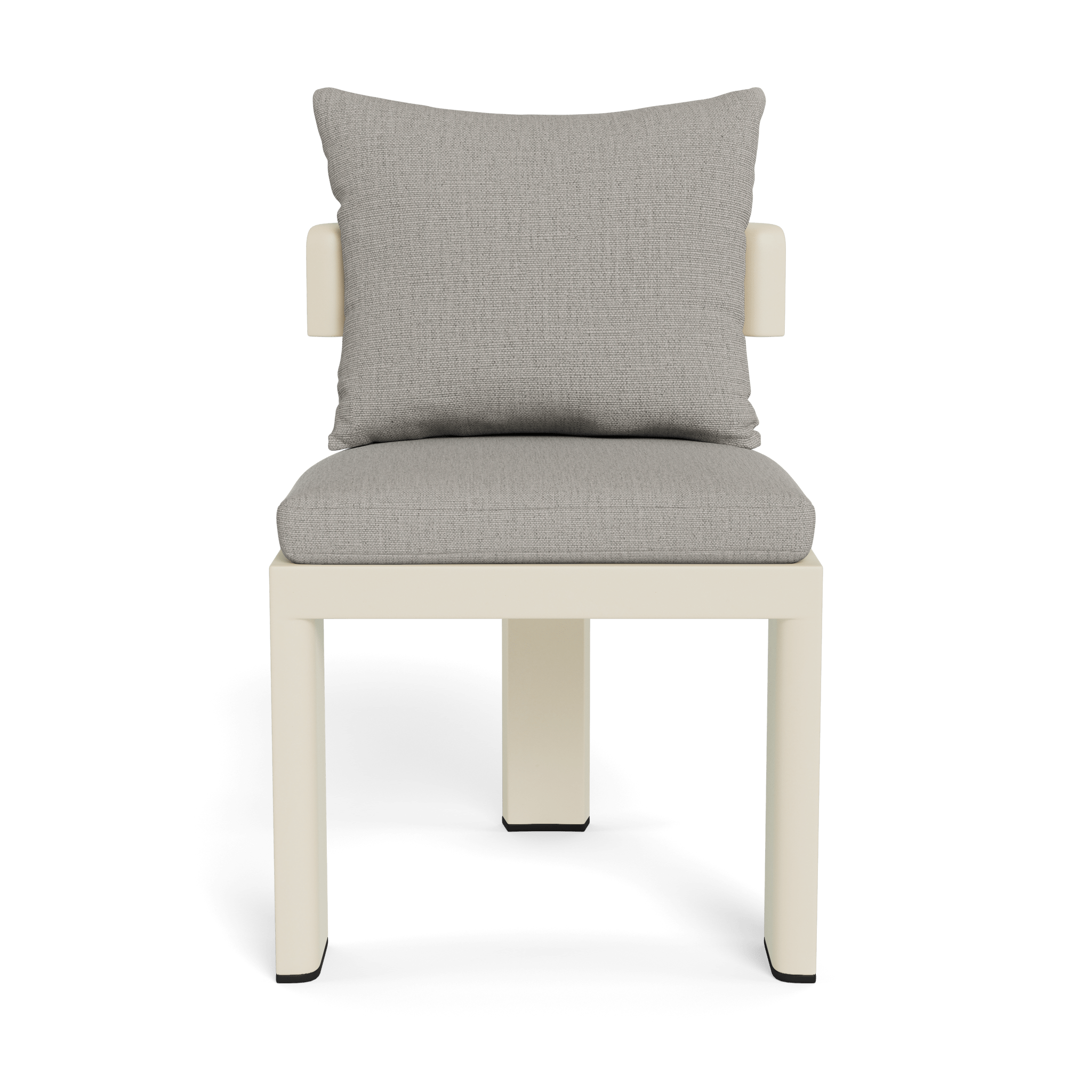 Victoria Aluminum Armless Dining Chair