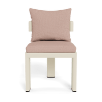 Victoria Aluminum Armless Dining Chair
