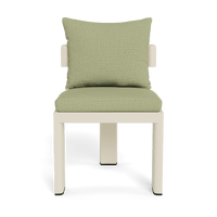 Victoria Aluminum Armless Dining Chair