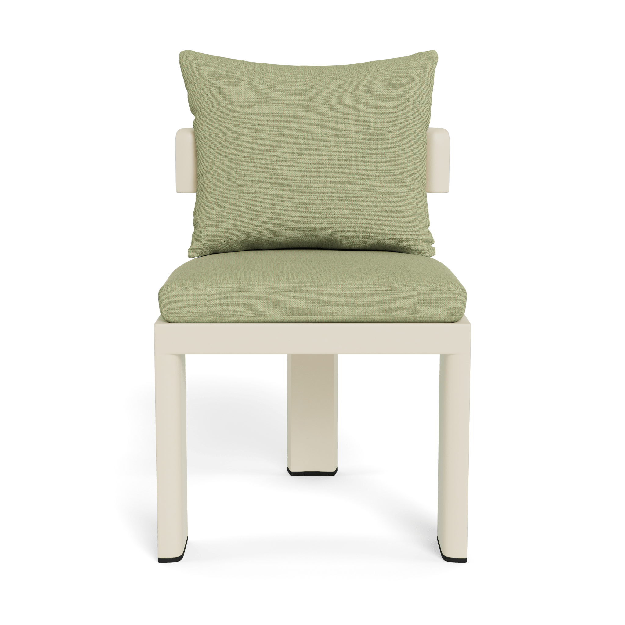 Victoria Aluminum Armless Dining Chair
