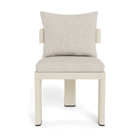 Victoria Aluminum Armless Dining Chair