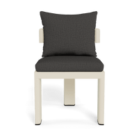 Victoria Aluminum Armless Dining Chair