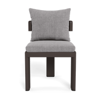 Victoria Aluminum Armless Dining Chair