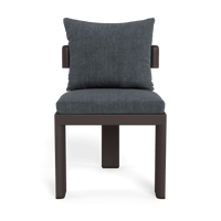 Victoria Aluminum Armless Dining Chair