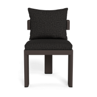 Victoria Aluminum Armless Dining Chair