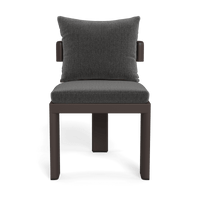 Victoria Aluminum Armless Dining Chair