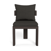 Victoria Aluminum Armless Dining Chair