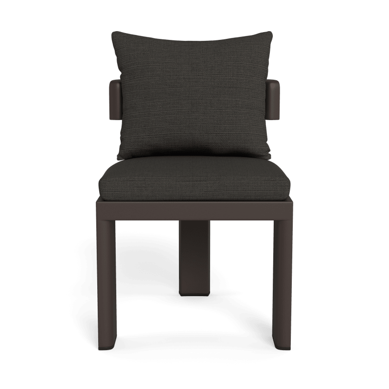 Victoria Aluminum Armless Dining Chair
