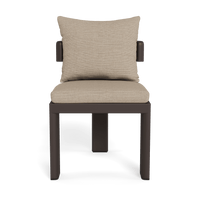 Victoria Aluminum Armless Dining Chair