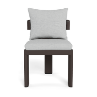 Victoria Aluminum Armless Dining Chair
