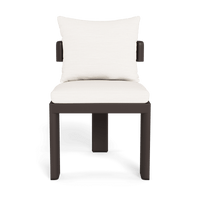 Victoria Aluminum Armless Dining Chair