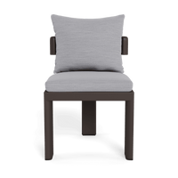 Victoria Aluminum Armless Dining Chair