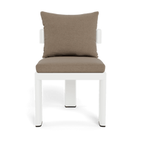 Victoria Aluminum Armless Dining Chair