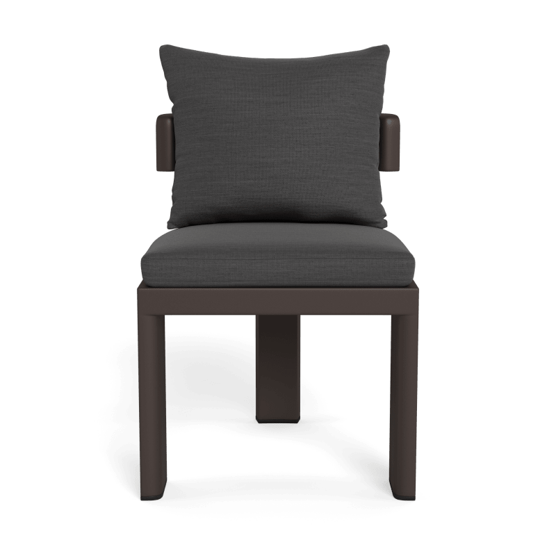 Victoria Aluminum Armless Dining Chair