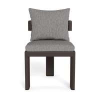 Victoria Aluminum Armless Dining Chair