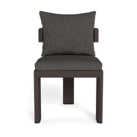 Victoria Aluminum Armless Dining Chair