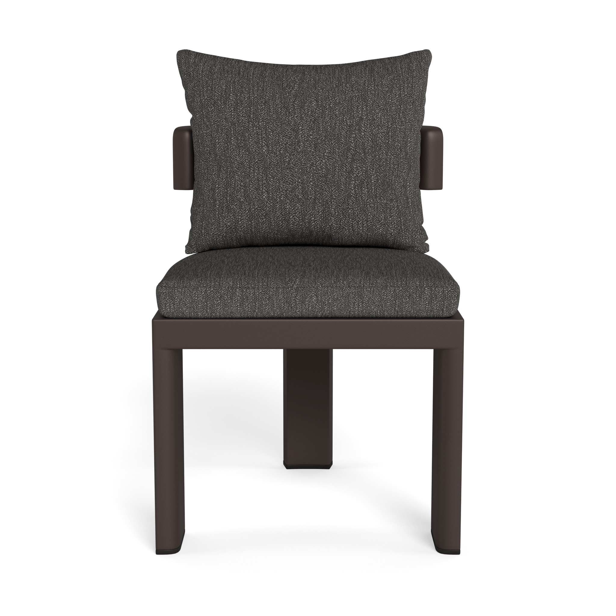 Victoria Aluminum Armless Dining Chair