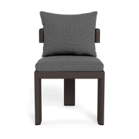Victoria Aluminum Armless Dining Chair