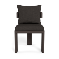 Victoria Aluminum Armless Dining Chair