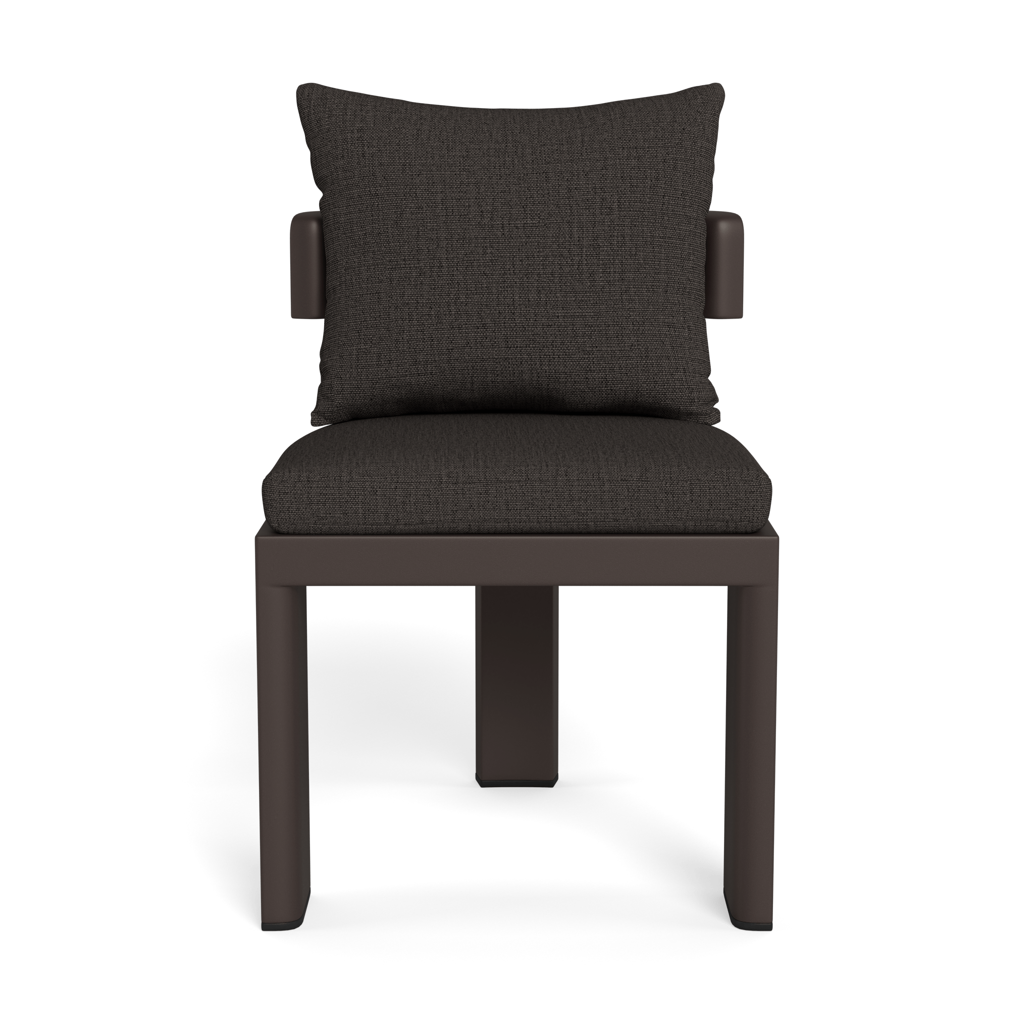 Victoria Aluminum Armless Dining Chair