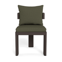 Victoria Aluminum Armless Dining Chair