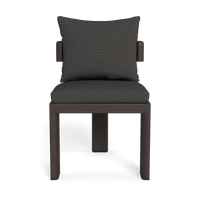 Victoria Aluminum Armless Dining Chair