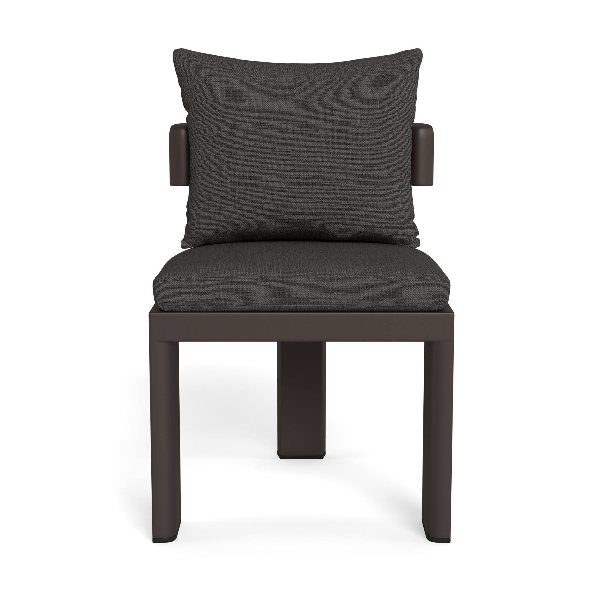 Victoria Aluminum Armless Dining Chair